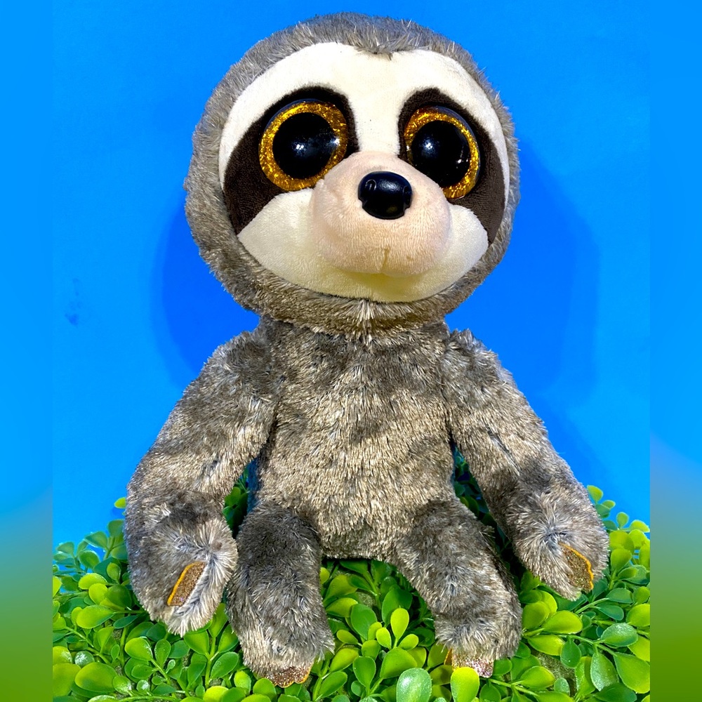 Ty BEANIE BOOS SLOTH DANGLER Ty SILK 2021 COLLECTION LARGE SIZE 13” CUTE PLUSH